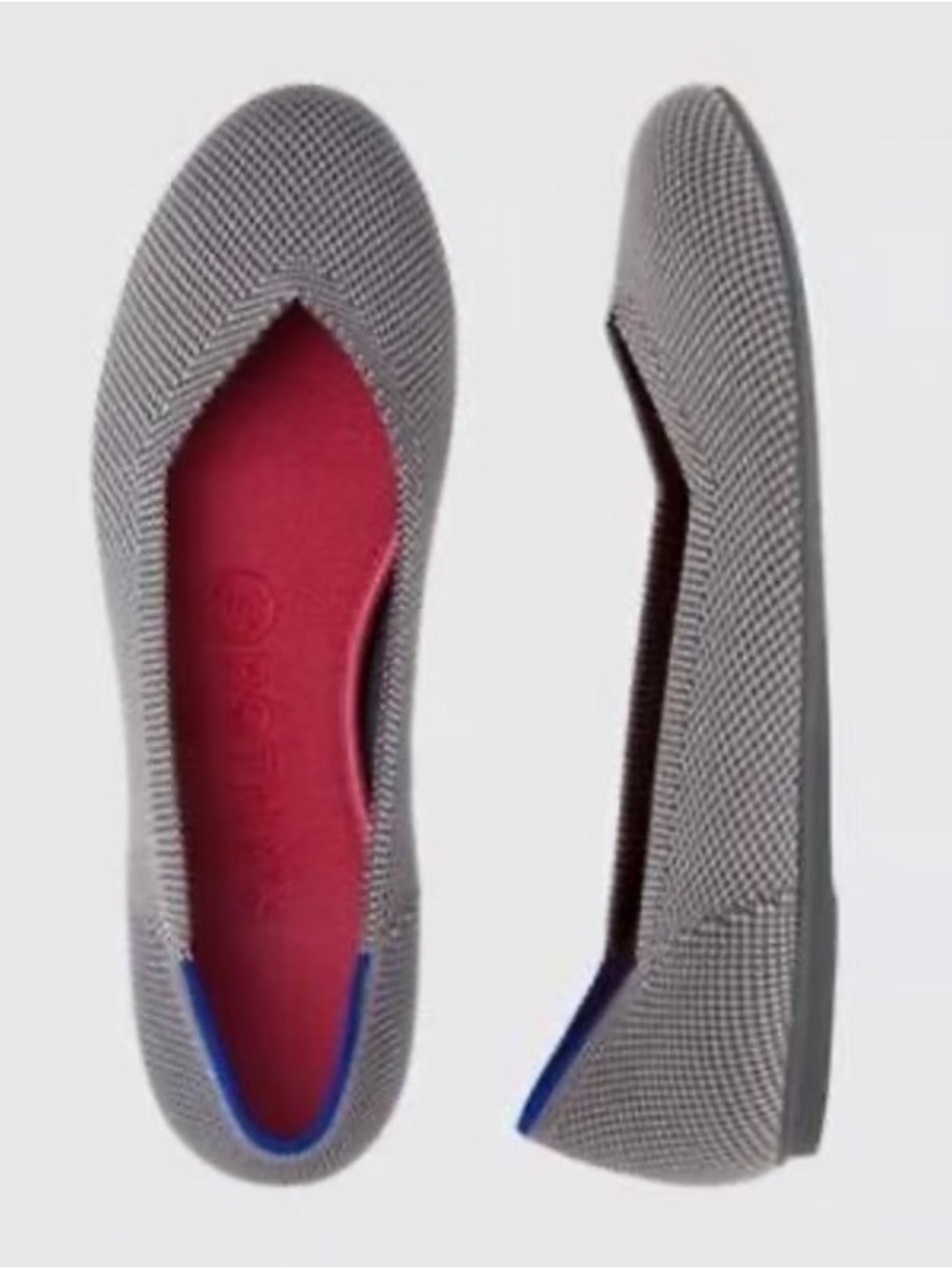 Rothy's The Flat Gray Round Toe Shoes